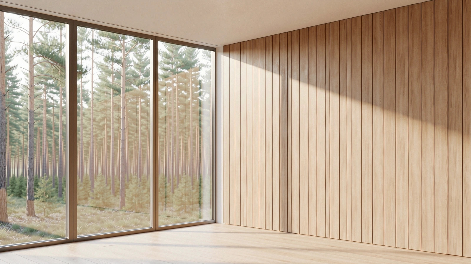 Ambiente domestico acusticamente isolato e sereno