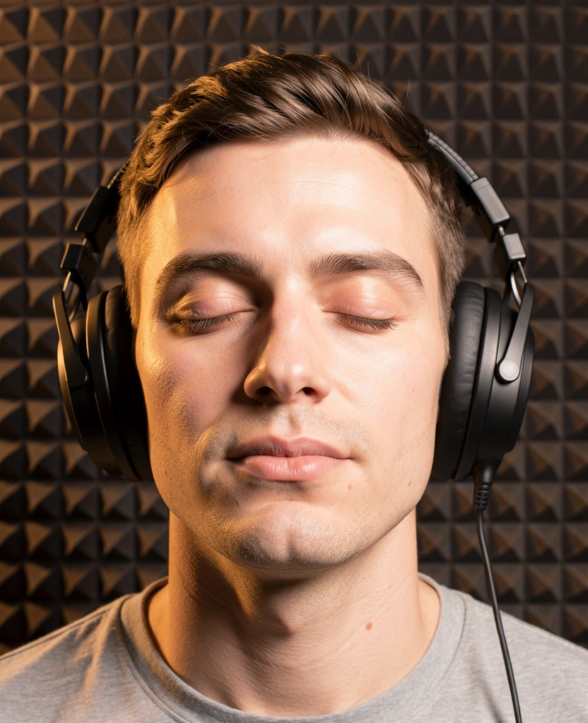 Persona in relax acustico